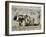 Yak-Drawn Plough in Barley Field High on Tibetan Plateau, Tibet, China-Tony Waltham-Framed Photographic Print