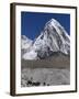 Yak on a Trail Below Kala Pattar and Pumori, 7165M, Sagarmatha National Park, Himalayas-Christian Kober-Framed Photographic Print