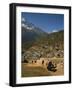 Yak Used for Transporting Goods Leaving the Village of Namche Bazaar in the Khumbu Region, Nepal-Wilson Ken-Framed Photographic Print