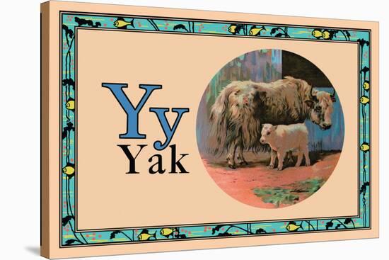 Yak-null-Stretched Canvas