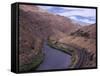 Yakima Canyon and Yakima River, Kittitas County, Washington-Jamie & Judy Wild-Framed Stretched Canvas