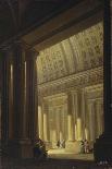 The Internal View of a Temple (A Doric Vestibul), 1781-Yakov Gerasimovich Farafontyev-Giclee Print