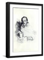 Yakov Polonsky, Russian Poet, 1896-Il'ya Repin-Framed Giclee Print