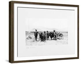 Yaks and Ekkas, 1903-04-John Claude White-Framed Giclee Print