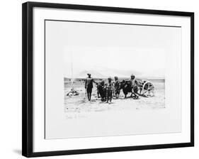 Yaks and Ekkas, 1903-04-John Claude White-Framed Giclee Print