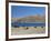 Yaks Graze by Yamdrok Lake Beside Old Lhasa-Shigatse Road, Tibet, China-Tony Waltham-Framed Photographic Print