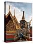 Yaksha at Wat Phra Kaeo the Grand Palace-Terry Eggers-Stretched Canvas