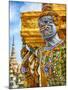 Yaksha at Wat Phra Kaeo the Grand Palace-Terry Eggers-Mounted Photographic Print