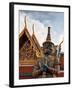 Yaksha at Wat Phra Kaeo the Grand Palace-Terry Eggers-Framed Photographic Print