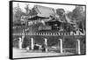 Yakushi Buddhist Temple, Motomachi, Yokohama, Japan, 20th Century-null-Framed Stretched Canvas