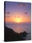 Yakushima Sunset, Kagoshima, Japan-Rob Tilley-Stretched Canvas