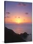 Yakushima Sunset, Kagoshima, Japan-Rob Tilley-Stretched Canvas