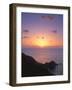 Yakushima Sunset, Kagoshima, Japan-Rob Tilley-Framed Photographic Print