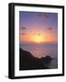 Yakushima Sunset, Kagoshima, Japan-Rob Tilley-Framed Photographic Print