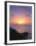 Yakushima Sunset, Kagoshima, Japan-Rob Tilley-Framed Photographic Print