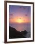 Yakushima Sunset, Kagoshima, Japan-Rob Tilley-Framed Photographic Print