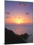 Yakushima Sunset, Kagoshima, Japan-Rob Tilley-Mounted Photographic Print