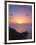 Yakushima Sunset, Kagoshima, Japan-Rob Tilley-Framed Photographic Print