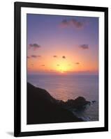 Yakushima Sunset, Kagoshima, Japan-Rob Tilley-Framed Photographic Print