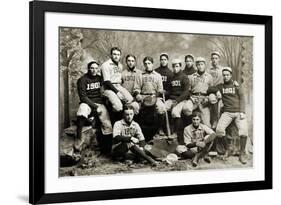 Yale Baseball Team, 1901-null-Framed Giclee Print