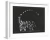 Yale Basketball Star Tony Lavelli Demonstrating His One-Handed Hook Shot-Gjon Mili-Framed Premium Photographic Print