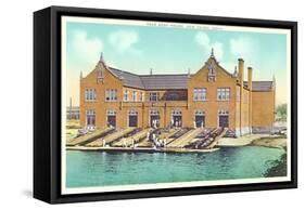 Yale Boat House, New Haven, Connecticut-null-Framed Stretched Canvas