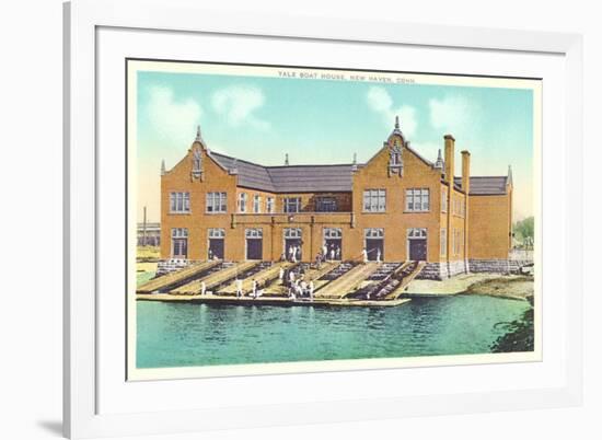 Yale Boat House, New Haven, Connecticut-null-Framed Art Print