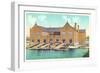 Yale Boat House, New Haven, Connecticut-null-Framed Art Print