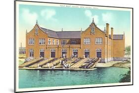 Yale Boat House, New Haven, Connecticut-null-Mounted Art Print
