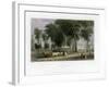 Yale College, New Haven, Connecticut, USA, 1838-J Sands-Framed Giclee Print