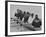 Yale Crew Rowing During Training-null-Framed Photographic Print