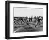 Yale Footbal Practice Photograph - New Haven, CT-Lantern Press-Framed Art Print