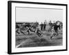Yale Footbal Practice Photograph - New Haven, CT-Lantern Press-Framed Art Print