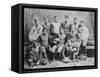 Yale Football Team-null-Framed Stretched Canvas