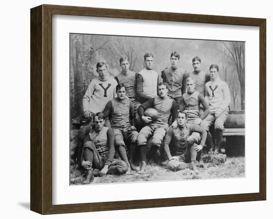 Yale Football Team-null-Framed Photographic Print