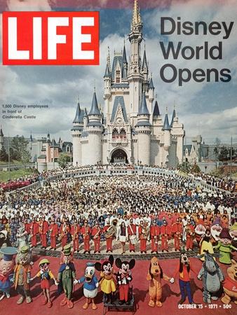 Disney World Opens, October 15, 1971