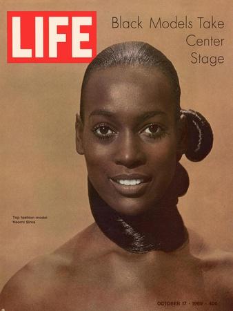 Model Naomi Sims, Black Models Take Center Stage, October 17, 1969