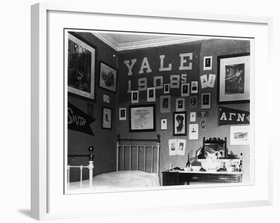 Yale University Bedroom-null-Framed Photographic Print