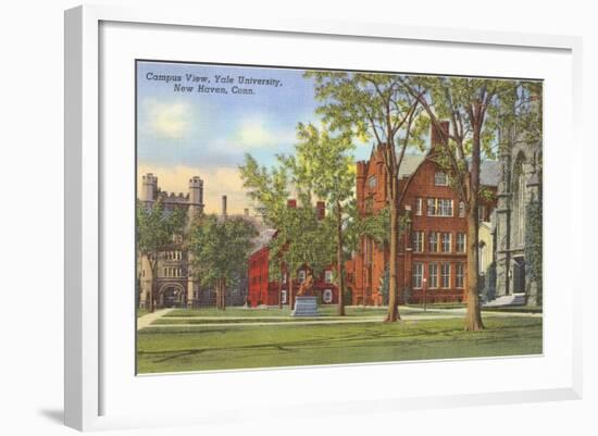 Yale University, New Haven, Connecticut-null-Framed Art Print