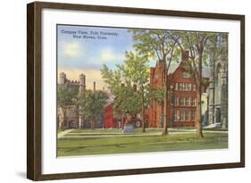Yale University, New Haven, Connecticut-null-Framed Art Print
