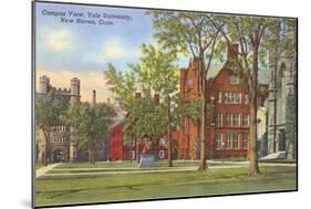 Yale University, New Haven, Connecticut-null-Mounted Art Print