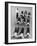 Yale University Swimmers Do Strengthening Exercises on Floor of Gym-Alfred Eisenstaedt-Framed Premium Photographic Print