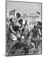Yale Vs Princeton at the New York Polo Grounds in 1881-null-Mounted Giclee Print