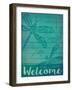 Yall Are Welcome 1-Melody Hogan-Framed Art Print