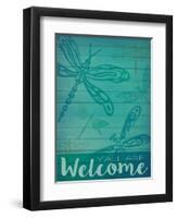 Yall Are Welcome 1-Melody Hogan-Framed Art Print