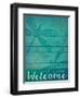 Yall Are Welcome 1-Melody Hogan-Framed Art Print
