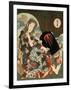 Yama-Uba with Kintaro, 1840S-Totoya Hokkei-Framed Giclee Print