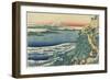 Yamabe No Akahito, C. 1839-Katsushika Hokusai-Framed Giclee Print