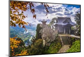 Yamadera Mountain Temple in Yamagata, Japan.-SeanPavonePhoto-Mounted Photographic Print