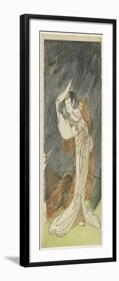 Yamashita Kinsaku II as the Lady Asaka, 1772-Katsukawa Shunsho-Framed Giclee Print